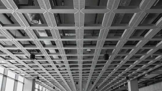 В чём разница по сроку службы у Грильято и Армстронг — фото потолок «Грильято» | ТрансМонСтрой